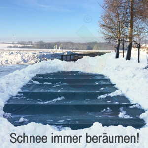 Walter Walu Pool Evole Rollschutzabdeckung 3,4 x 5,4 m rechteckig Anthrazitgrau