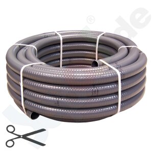 PVC Flex-Pipe Klebeschlauch Ø 50 mm Zuschnitt - lfm.