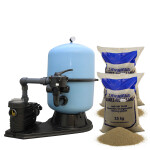 Premium Set Yapool Stone Profi PS40 Styrofoam Square Pool 4,5x11,0x1,2 m