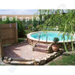 Yapool Stone PS25 Steinsatz für Rundbecken Rundpool 3,0 x 1,2 m (Modul 1)