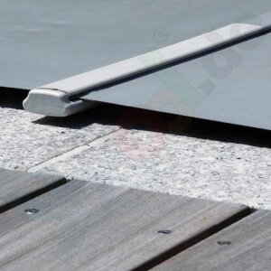 Walter Walu Pool Starlight Rollschutzabdeckung 3,9 x 8,4 m rechteckig Mokka