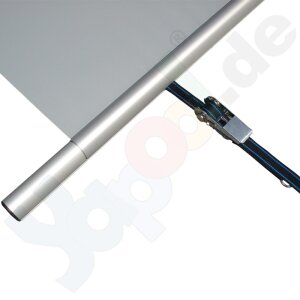 Walter Walu Pool Starlight Rollschutzabdeckung 3,9 x 8,4 m rechteckig Mokka