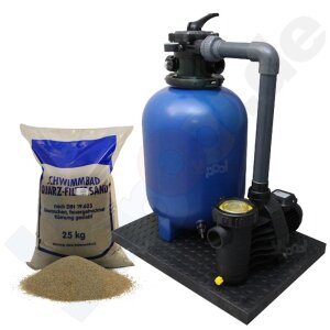 Premium Pool Paket A Round Pool FUN 6,0 x 1,2 m Liner 0,8 mm blue Alu