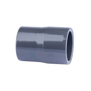 PVC Reduziermuffe Klebeanschluss 63/50 mm x 50 mm