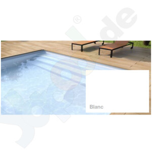 Paket Yapool Stone Classic PS25 Pool Rechteckbecken 4,5 x 10,0 x 1,5 m weiß