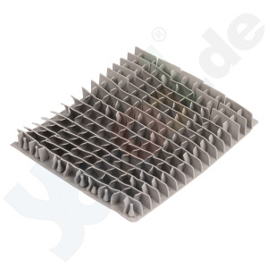 PVC Lamellenersatzbürste für Dolphin F50 Poolreiniger, 120 mm lang, grau